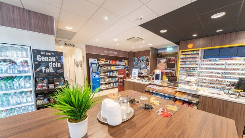 Shopfitting Project For Shell shop systems